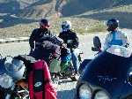 4 Apr 04 Death Valley; Motogirlies; 190 out of park through Towne pass; Twisties; L to R - Craigum, Sarah, Cesar;x
Keywords:: 2004_0404dv_trip0157.JPG