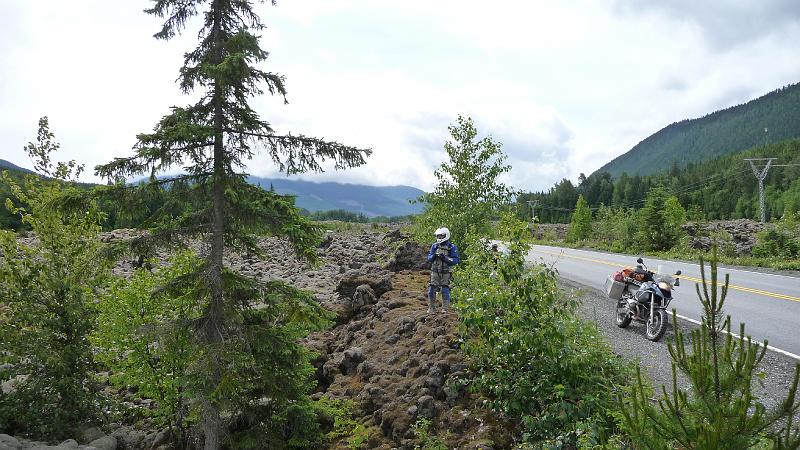 bc2ak-P0223.JPG - Alaska trip 08; bc2ak; Nisga'a Highway; Moss covererded lava fields
