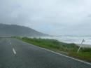 New Zealand; The South Island; Westport to Greymouth west coast highway;