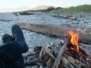 New Zealand; Neils beach and beach camping (ouch! beach flies);