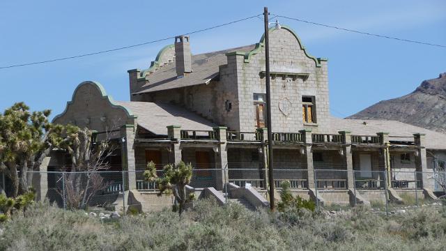 Rhyonite Train Station