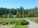 Lassen/Crater Lake/Umpqua hotsprings;Lassen Volcanic National Park; Warren Valley/ Drakesbad; Great little hideaway resort!; View of hot spring pool and pool house