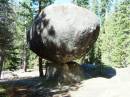 Sierra Swimming hole trip 20040730; Beasore loop (50 miles of central high Sierras above [East] of Bass lake); So, how did the rock get there?x