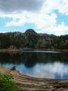 Cabin Run 2004; Raining atop Ebetts pass.