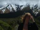 New Zealand; Mt Taranaki;  From the snow field base;