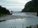 New Zealand; The South Island; Trail head of Heaphy Track (road end);