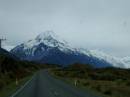 New Zealand; Aproach to Mount Cook;