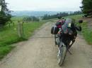 New Zealand; Meyers Pass; Gates on a public road!  Hmmm, no tire tracks here....  Lots of sheep sh.t!